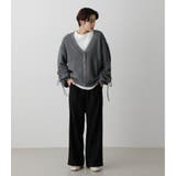 ARM DRAWSTRING CARDIGAN | AZUL BY MOUSSY | 詳細画像26