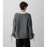 ARM DRAWSTRING CARDIGAN | AZUL BY MOUSSY | 詳細画像29