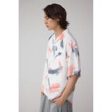 ジョーゼットプリント開襟シャツ | AZUL BY MOUSSY | 詳細画像25 