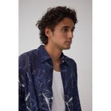 シアーマーブル総柄シャツ | AZUL BY MOUSSY | 詳細画像24 