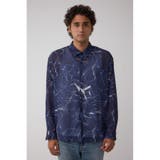 シアーマーブル総柄シャツ | AZUL BY MOUSSY | 詳細画像27 