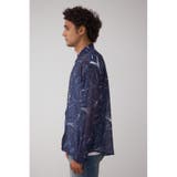 シアーマーブル総柄シャツ | AZUL BY MOUSSY | 詳細画像28 