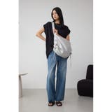 サイドギャザーパデットバッグ | AZUL BY MOUSSY | 詳細画像18 