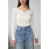 IVOY3 | チョーカータイトトップス | AZUL BY MOUSSY