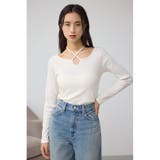チョーカータイトトップス | AZUL BY MOUSSY | 詳細画像2 