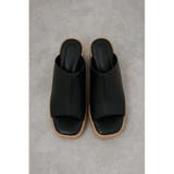 CENTER SEAM CORK WEDGE SANDALS | AZUL BY MOUSSY | 詳細画像14 