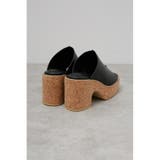 CENTER SEAM CORK WEDGE SANDALS | AZUL BY MOUSSY | 詳細画像15 