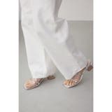 クリアヒールナローストラップサンダル | AZUL BY MOUSSY | 詳細画像14 