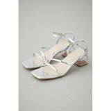 クリアヒールナローストラップサンダル | AZUL BY MOUSSY | 詳細画像16 