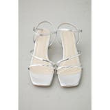 クリアヒールナローストラップサンダル | AZUL BY MOUSSY | 詳細画像17 