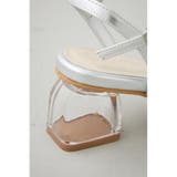 クリアヒールナローストラップサンダル | AZUL BY MOUSSY | 詳細画像20 