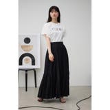 リネンミックスマキシスカート | AZUL BY MOUSSY | 詳細画像2