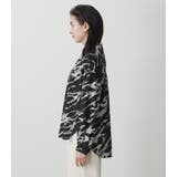 MARBLE PATTERN BLOUSE | AZUL BY MOUSSY | 詳細画像6 