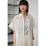 メッシュロングシャツブルゾン | AZUL BY MOUSSY | 詳細画像1 