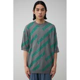 総柄ロゴジャガードビッグニットトップス | AZUL BY MOUSSY | 詳細画像24