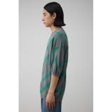 総柄ロゴジャガードビッグニットトップス | AZUL BY MOUSSY | 詳細画像25