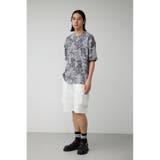 総柄パイルビッグTシャツ | AZUL BY MOUSSY | 詳細画像3
