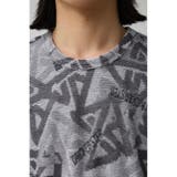 総柄パイルビッグTシャツ | AZUL BY MOUSSY | 詳細画像7