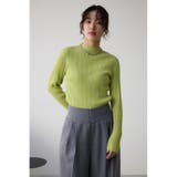 ランダムリブハイネックニットトップス | AZUL BY MOUSSY | 詳細画像27