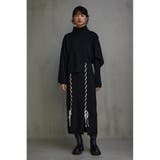 ステッチデザインセットニットワンピース | AZUL BY MOUSSY | 詳細画像4 