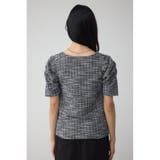 カットツイード袖ギャザートップス | AZUL BY MOUSSY | 詳細画像16 