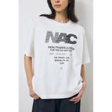 NACピグメントプリントTシャツ | AZUL BY MOUSSY | 詳細画像3 