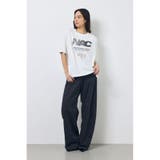 NACピグメントプリントTシャツ | AZUL BY MOUSSY | 詳細画像6 