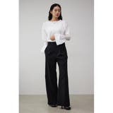 B-HEATヴィーナスワイドパンツ | AZUL BY MOUSSY | 詳細画像4 