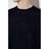 裏配色リネンミックスニットトップス | AZUL BY MOUSSY | 詳細画像7