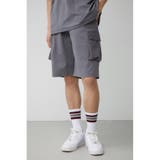 GRY | ストレッチスラブ天竺カーゴショーツ | AZUL BY MOUSSY