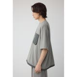 カラースキームドロストTシャツ | AZUL BY MOUSSY | 詳細画像30