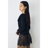 ドレープ長袖ニットトップス | AZUL BY MOUSSY | 詳細画像4