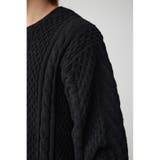 シェニールケーブルニット | AZUL BY MOUSSY | 詳細画像21 
