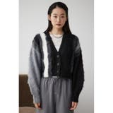 グラデーションシャギーニットカーディガン | AZUL BY MOUSSY | 詳細画像5