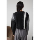 グラデーションシャギーニットカーディガン | AZUL BY MOUSSY | 詳細画像7