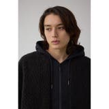 シープボア×スウェット切替防風ブルゾン | AZUL BY MOUSSY | 詳細画像2 