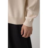 スムースニットVネックトップス | AZUL BY MOUSSY | 詳細画像10 