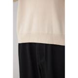 スムースニットVネックトップス | AZUL BY MOUSSY | 詳細画像11 