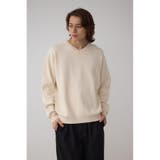 スムースニットVネックトップス | AZUL BY MOUSSY | 詳細画像3 