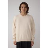 スムースニットVネックトップス | AZUL BY MOUSSY | 詳細画像5 