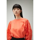 SLEEVE SWITCHING DESIGN TOPS | AZUL BY MOUSSY | 詳細画像1 