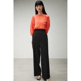 SLEEVE SWITCHING DESIGN TOPS | AZUL BY MOUSSY | 詳細画像2 