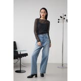 シアーラメ長袖トップス | AZUL BY MOUSSY | 詳細画像3 