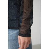 シアーラメ長袖トップス | AZUL BY MOUSSY | 詳細画像9 