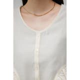 オーガンジーフリルベスト | AZUL BY MOUSSY | 詳細画像8