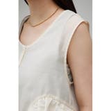 オーガンジーフリルベスト | AZUL BY MOUSSY | 詳細画像9