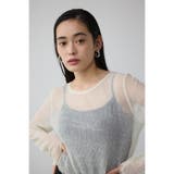 IVOY3 | シュリンクチュールトップス | AZUL BY MOUSSY