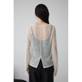 シュリンクチュールトップス | AZUL BY MOUSSY | 詳細画像6 