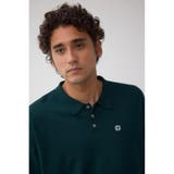 C/Tワンポイントニットポロシャツ | AZUL BY MOUSSY | 詳細画像13