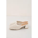 PUNCHING LEATHER SANDALS | AZUL BY MOUSSY | 詳細画像2 
